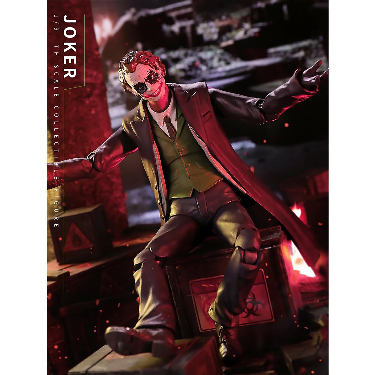 Mô Hình Chính Hãng Fondjoy DC Cyborg Justice League 1/9 Action Figure
