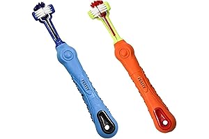 Orgrimmar Dog Toothbrush: Triple-Action Oral Care for Your Furry Friend