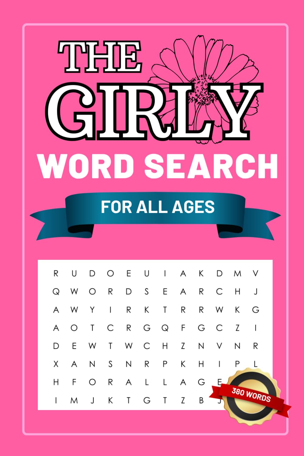 Girly Word Search: For All Ages