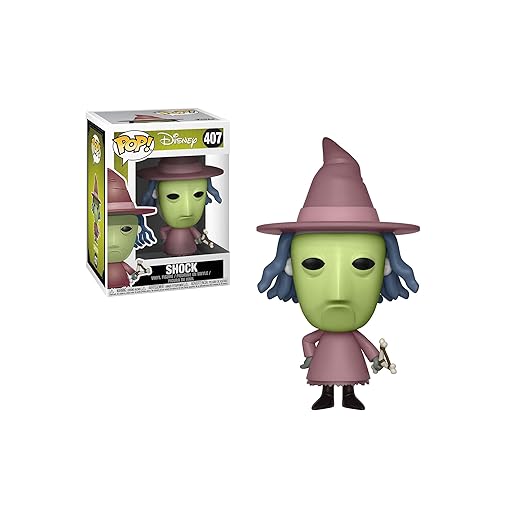Funko Pop! Disney: Nightmare Before Christmas Shock Collectible Figure, Multicolor