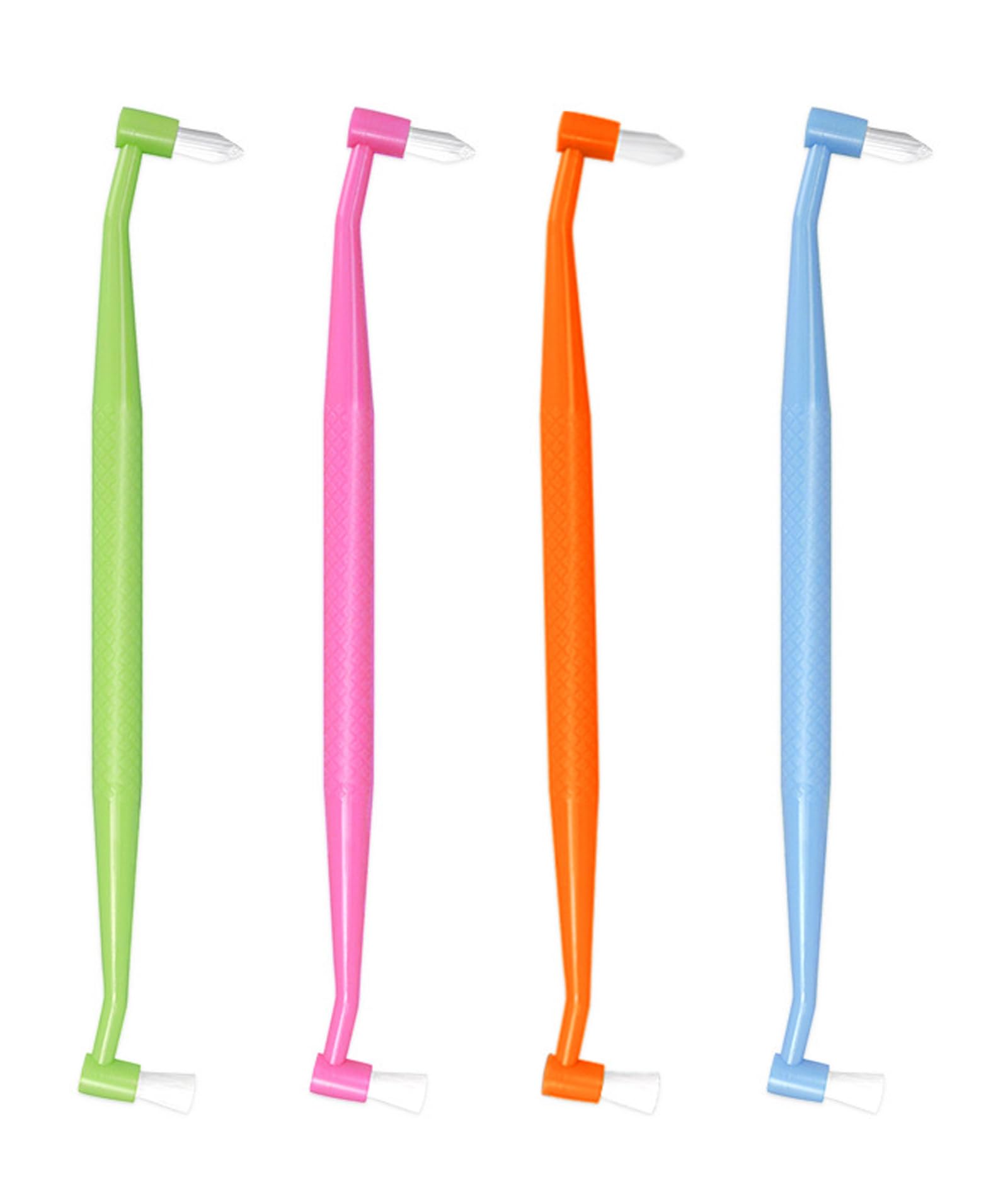 4 Pcs Orthodontic Toothbrush, Orthodontic Brush For Braces, Double Ended Interspace Brush Compact Interdental Toothbrush Soft for Orthodontic Detail Cleaning-picture-16
