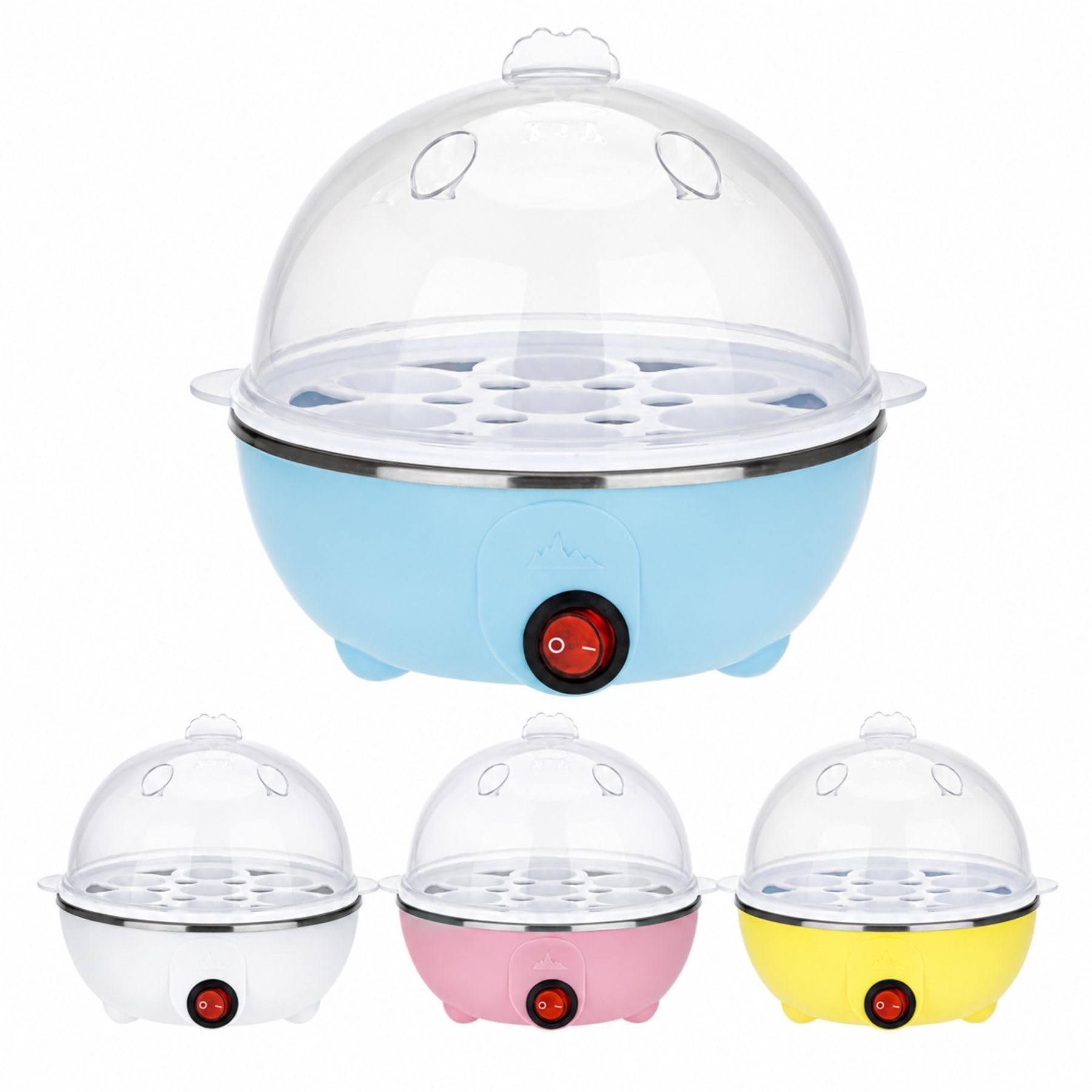 Egg Boiler for 7 Eggs, 350 Watt | 3 Boiling Modes Hard, Medium & Soft | Multipurpose One Touch Operation Egg Poacher & Electric Egg Boiler Machine | Automatic & Over Heat Protection-picture-10