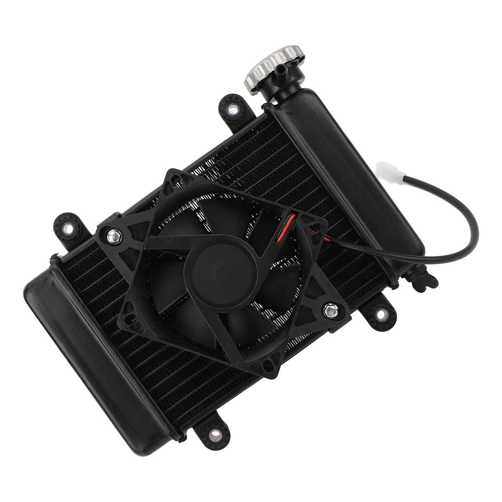 Enfriador del Radiador Enfriado por Agua, Ventilador de Radiador de 270 mm para Pit Quad Dirt ATV
