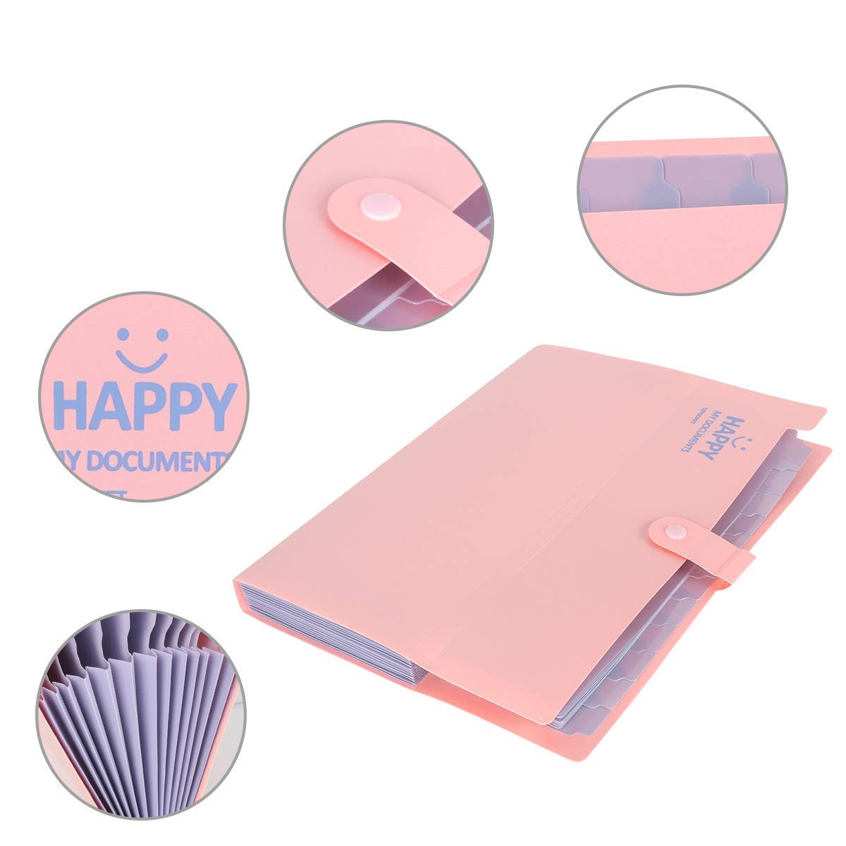 Amazon | 1ファイルケース a4 書類収納ボックス ピンク ドキュメント