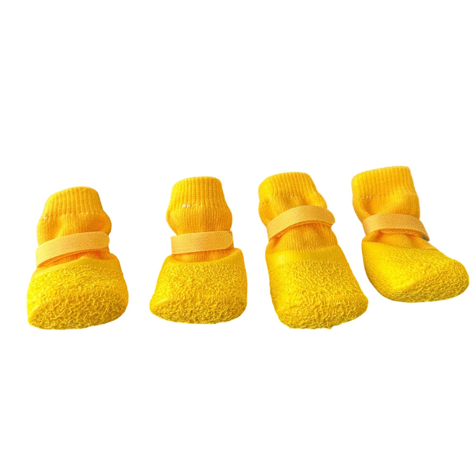 MICFENY 4pcs Nonslip Pet Shoes Waterproofed and Wear Resistant for Dog Various Weather Protecting Easyly Clean