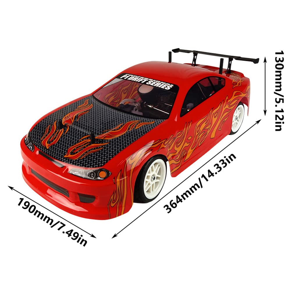 Amazon | STEDMZ 1/10 ニトロ RCカー 2速ガソリンエンジン RCトラック