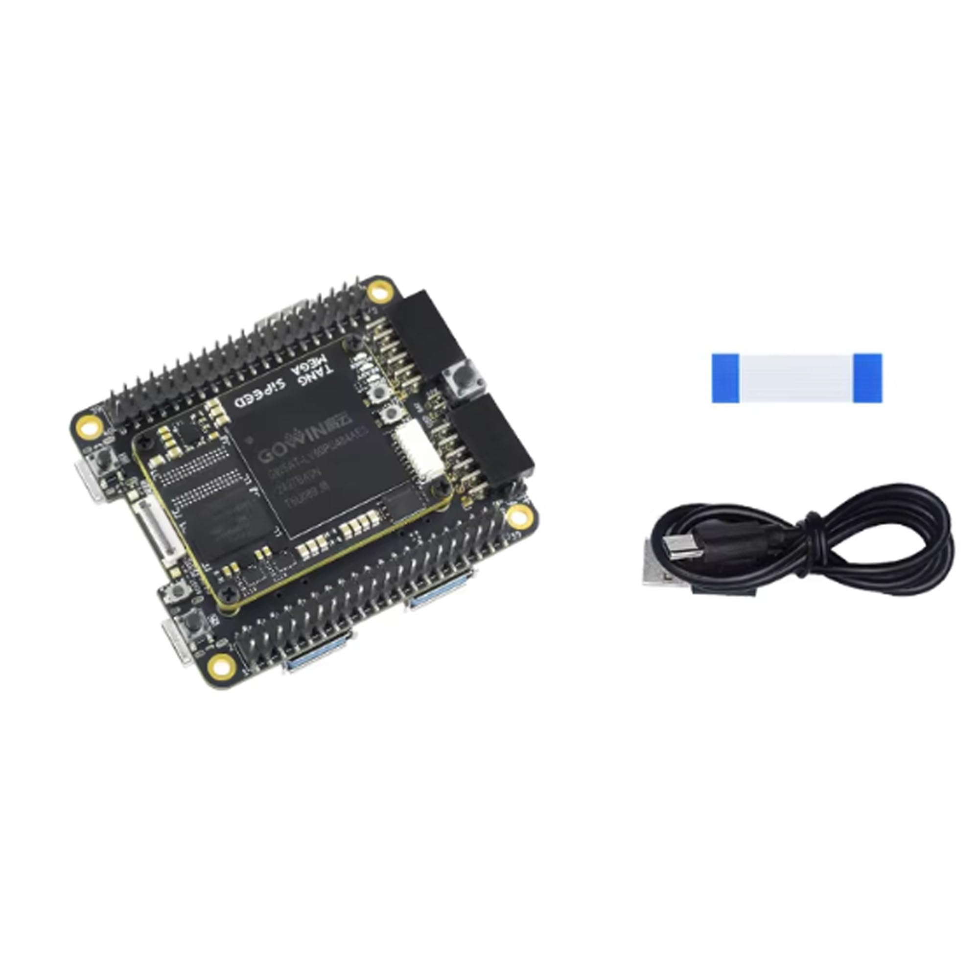 Sipeed Tang Console 60K FPGA - Placa de desarrollo (salida HDMI, doble PMOD, RPi 5 PCIe HAT, compatible con USB 3.0 (consola única de 60 K)