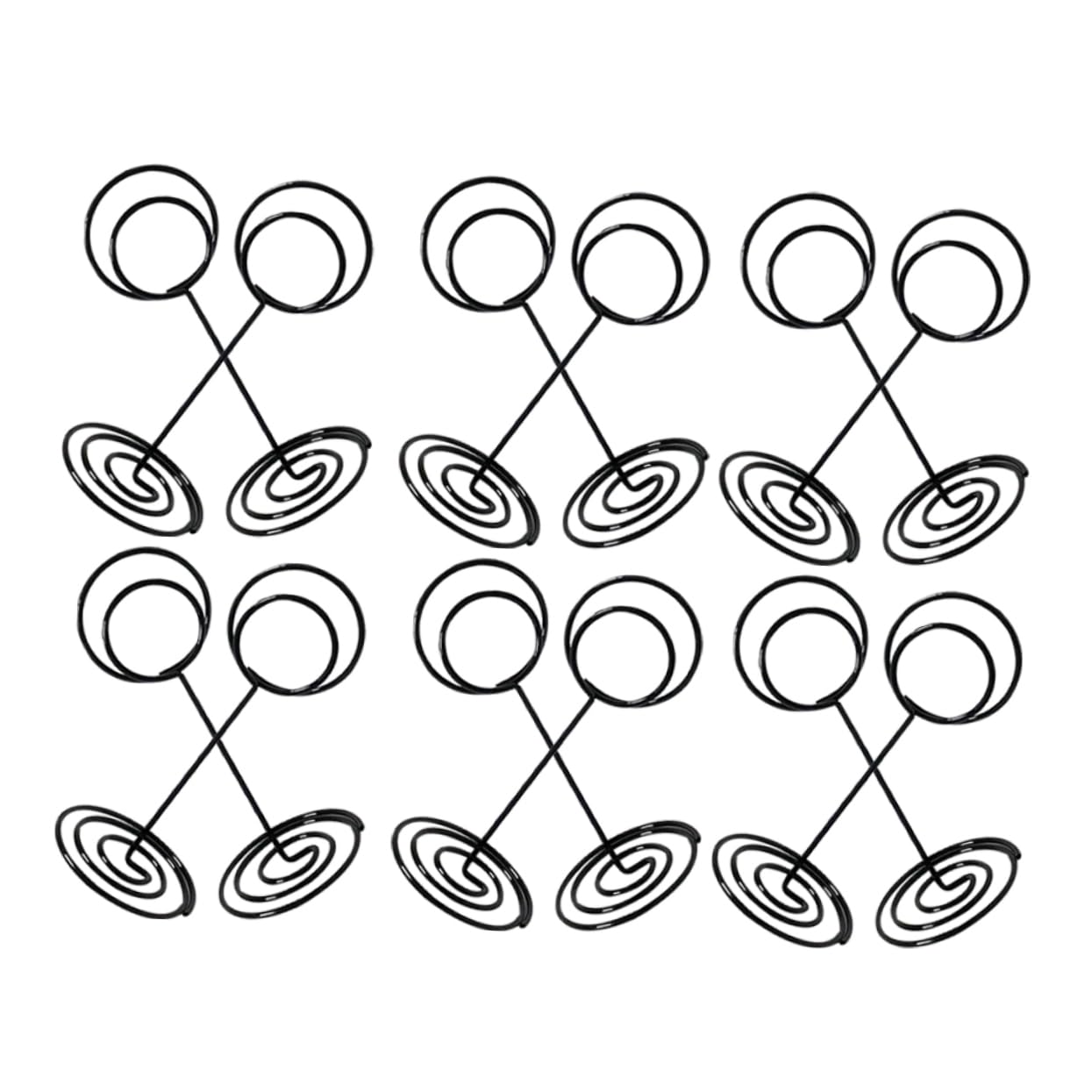 36piezas Soporte De Tarjetas De Mesa para Bodas De Clip para y Decoración De Mesa Resistente y Práctica para Cumpleaños y Recepciones