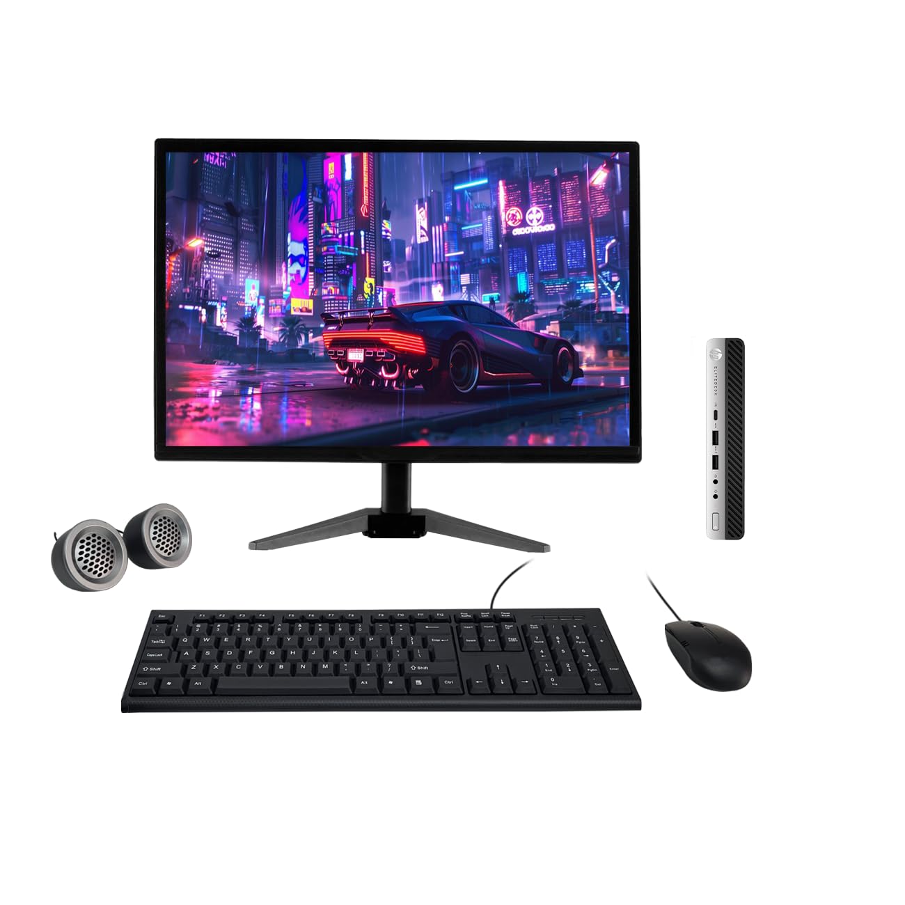 (Refurbished) HP EliteDesk 800 G4 19" HD All-in-One Desktop Computer Set (Intel Core i5 8th Gen| 16 GB DDR4 RAM| 256 GB SSD| 19" HD LED Monitor| KB & Mouse| Speakers| WiFi| Windows 11| MS Office) (B0DHKN1JHB) Amazon Price History, Amazon Price Tracker