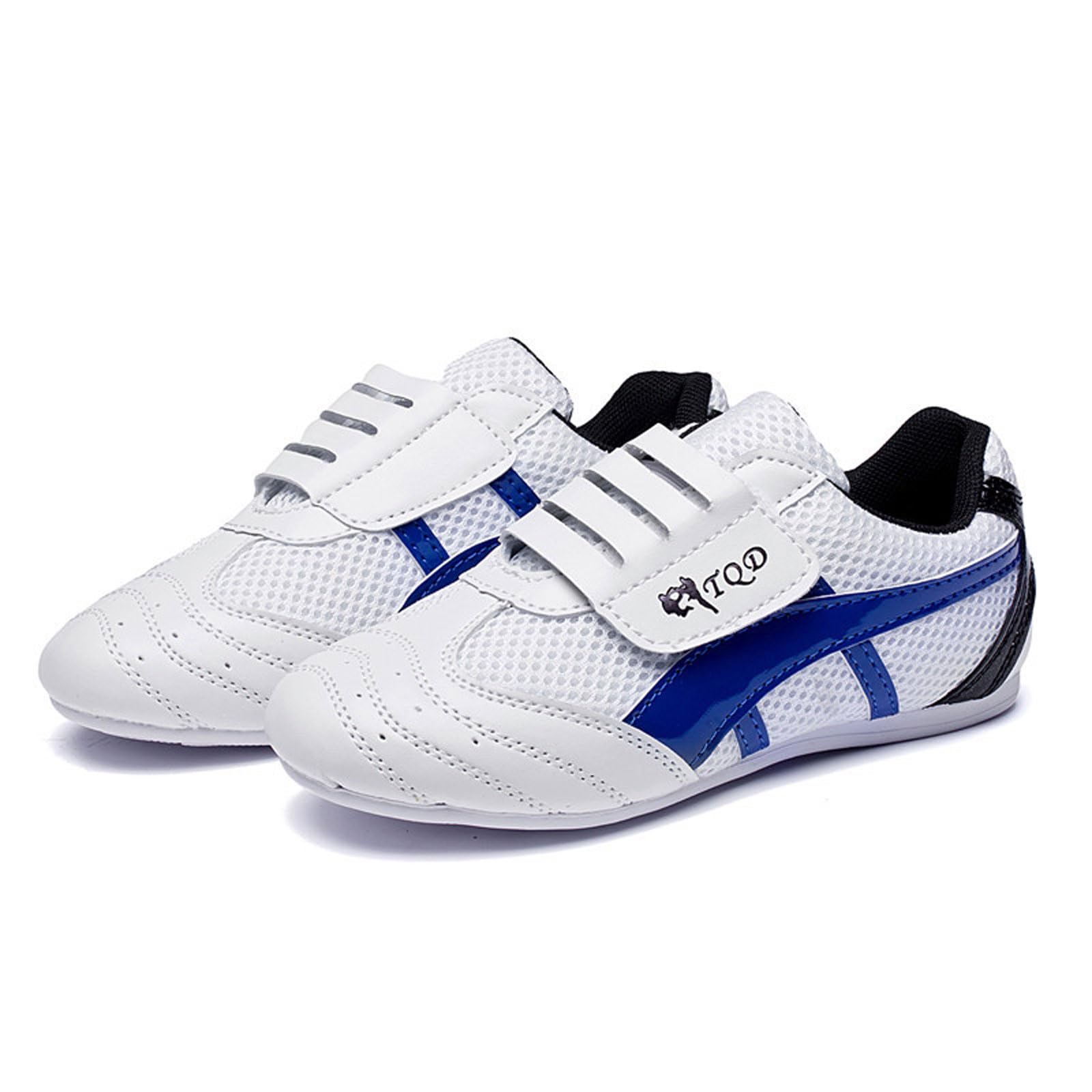 Zapatos de Taekwondo,Zapatos de Entrenamiento de Karate,Zapatos de Taichi Kung fu,No se deforma fácilmente,Antideslizante,Respirable,Fresco y Seco,para Taekwondo,Boxeo,Karate,Kung Fu.