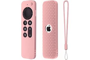 Silicone Case Cover for Apple TV Siri Remote 2021 2nd Gen 4K Newest Model