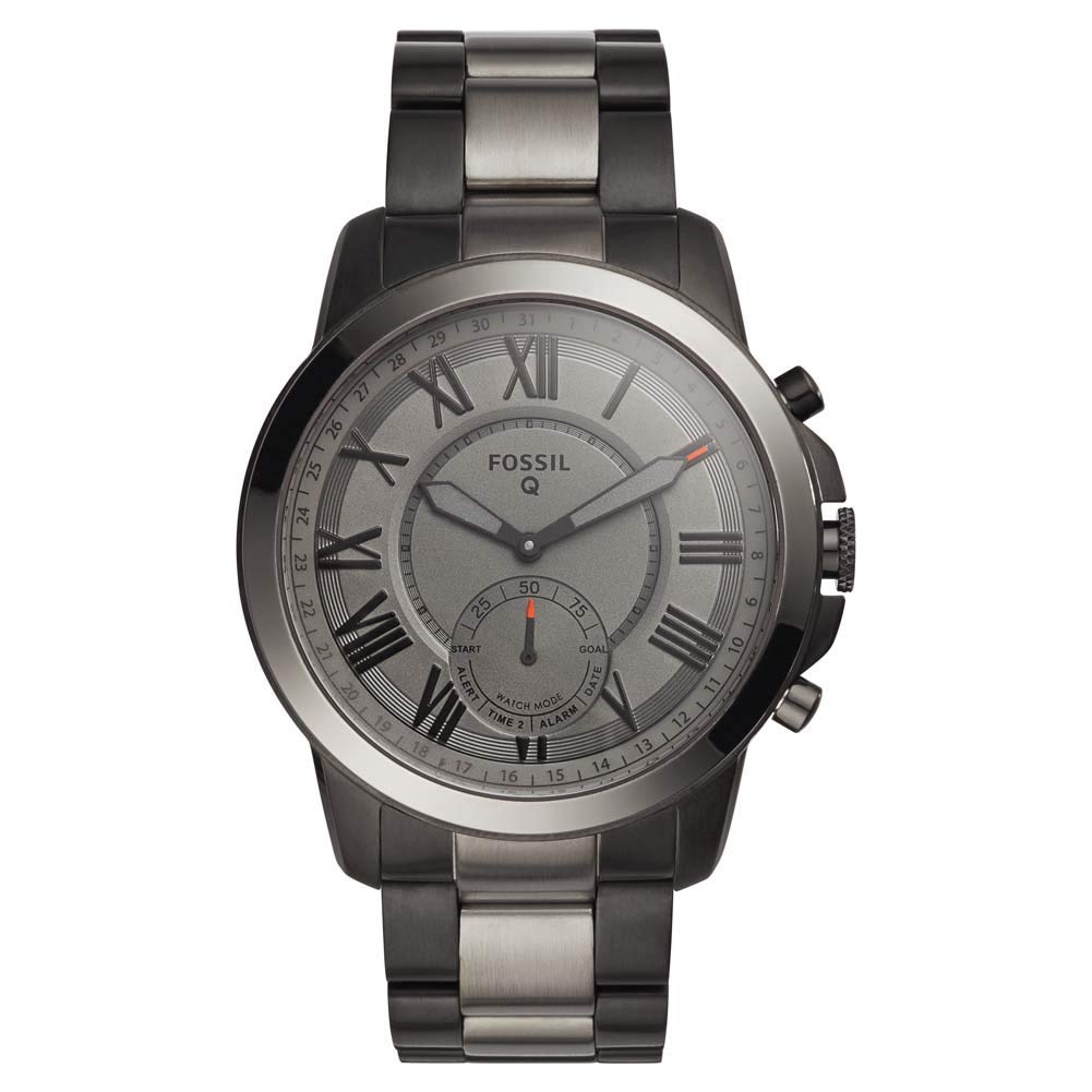 FTW1139P Q Men's Grant Stainless Steel Hybrid Smartwatch - Grey