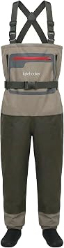 Kylebooker Breathable Neoprene Stockingfoot Fishing Chest Wader