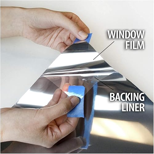 Miniatura 5 de BDF S35 - Película reflectante para ventana con alto rechazo de calor, color plateado 35 (mediano) - 48 pulgadas x 24 pies