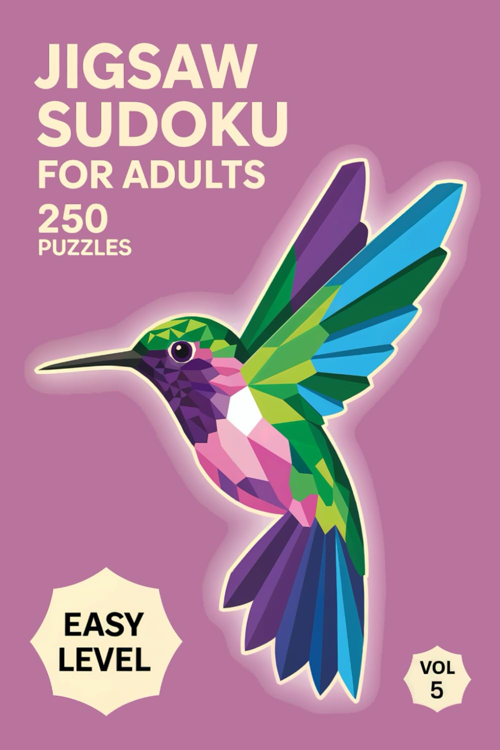 Jigsaw Sudoku for Adults: 250 Easy Logic Puzzles To Brighten Quiet Evenings Volume 5