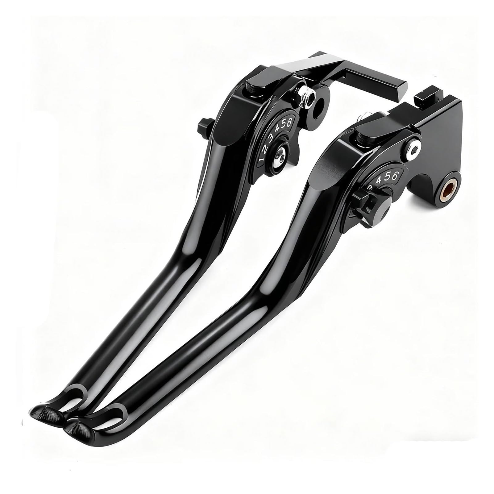 Mamxvkvzeu Black Motorbike Brake Clutch Handle Levers For Triumph For Trident 660 For Tiger660 For Tiger 900 800 Motocycle Accessorie Integrated Adjustable Brake And Clutch Levers(Black)