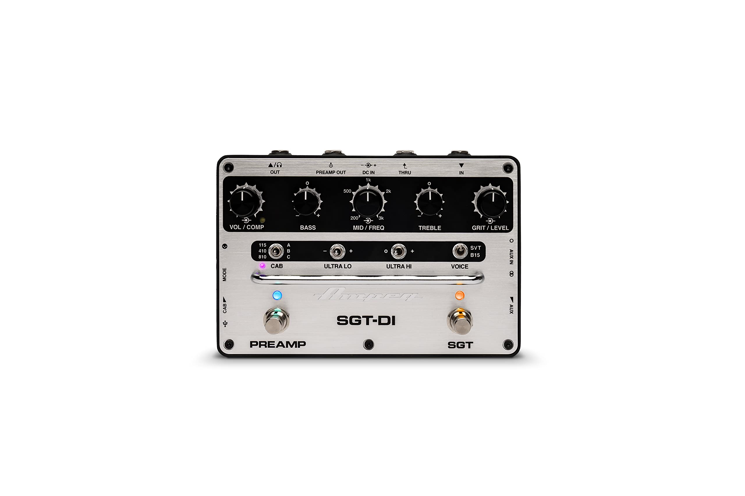 Ampeg SGT-DI Bass Preamp Pedal and DI