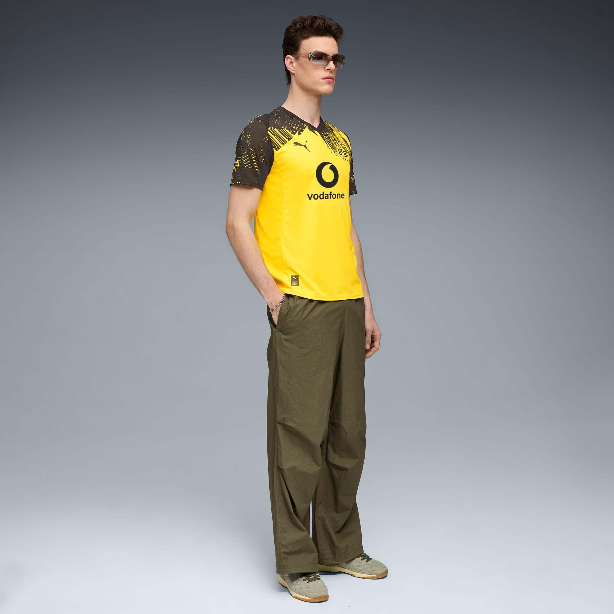 Puma Herren BVB Home Jersey Replica Trikots (1er Pack)
