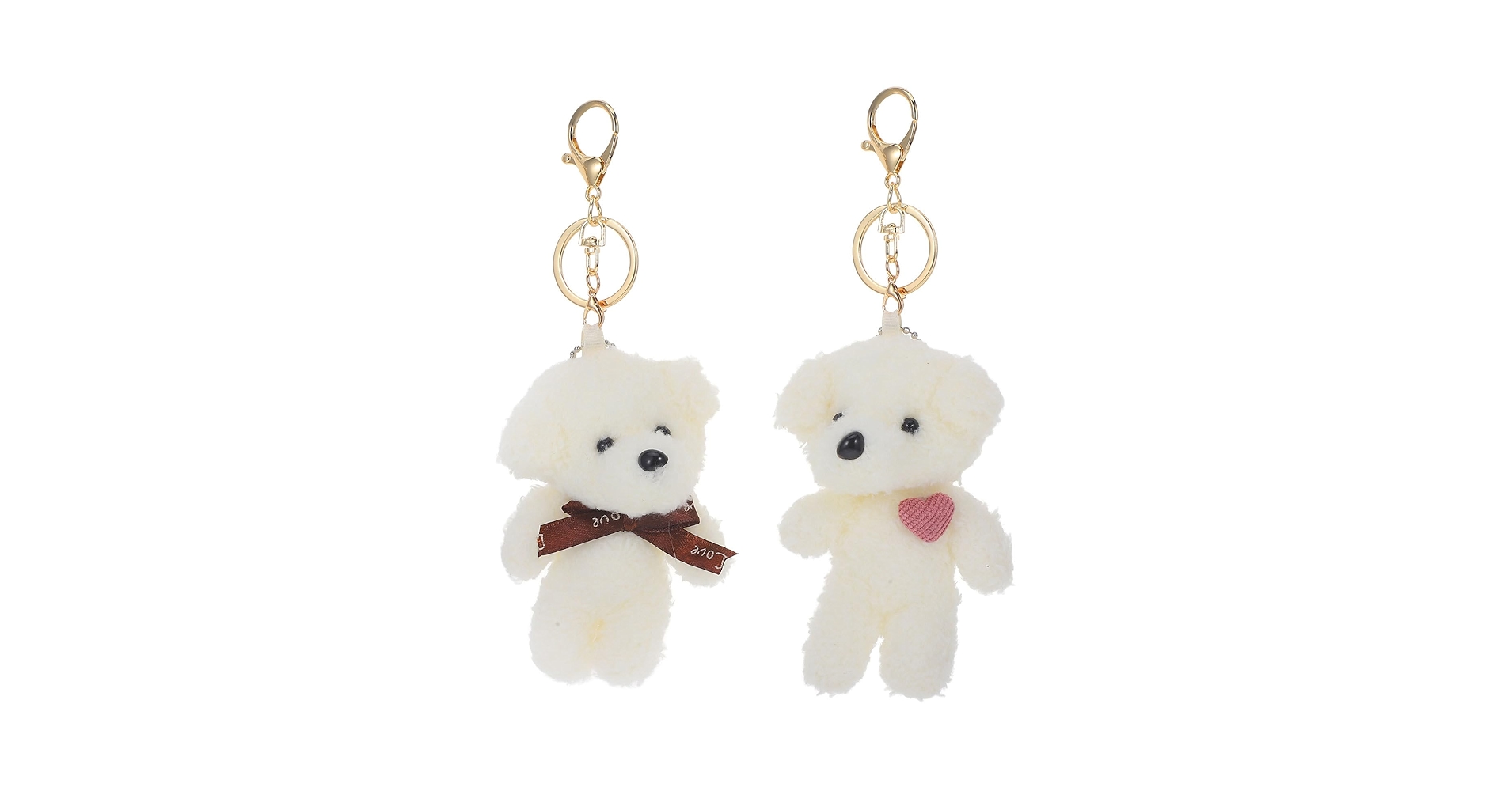 Amazon.co.jp: EXCEART ぬいぐるみキーチェーン ぬいぐるみ子犬