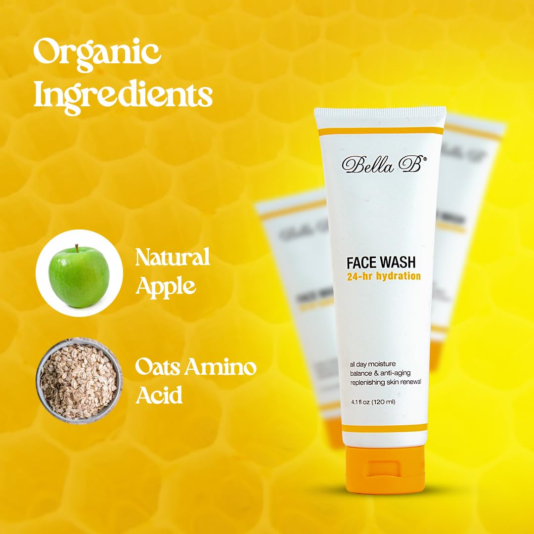 Amazon.com: Bella B Natural & Organic Face Wash 4.1 oz | Pregnancy