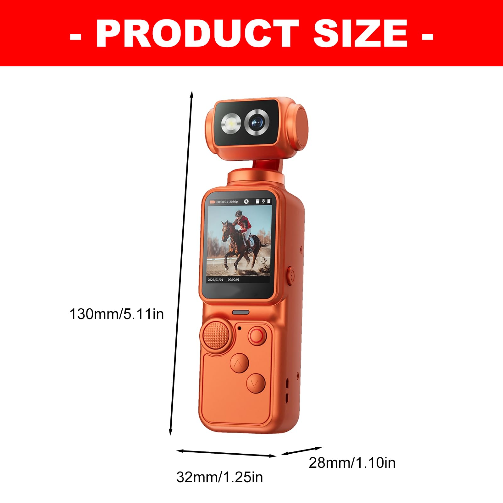 Caméra vidéo extérieure compacte, O
