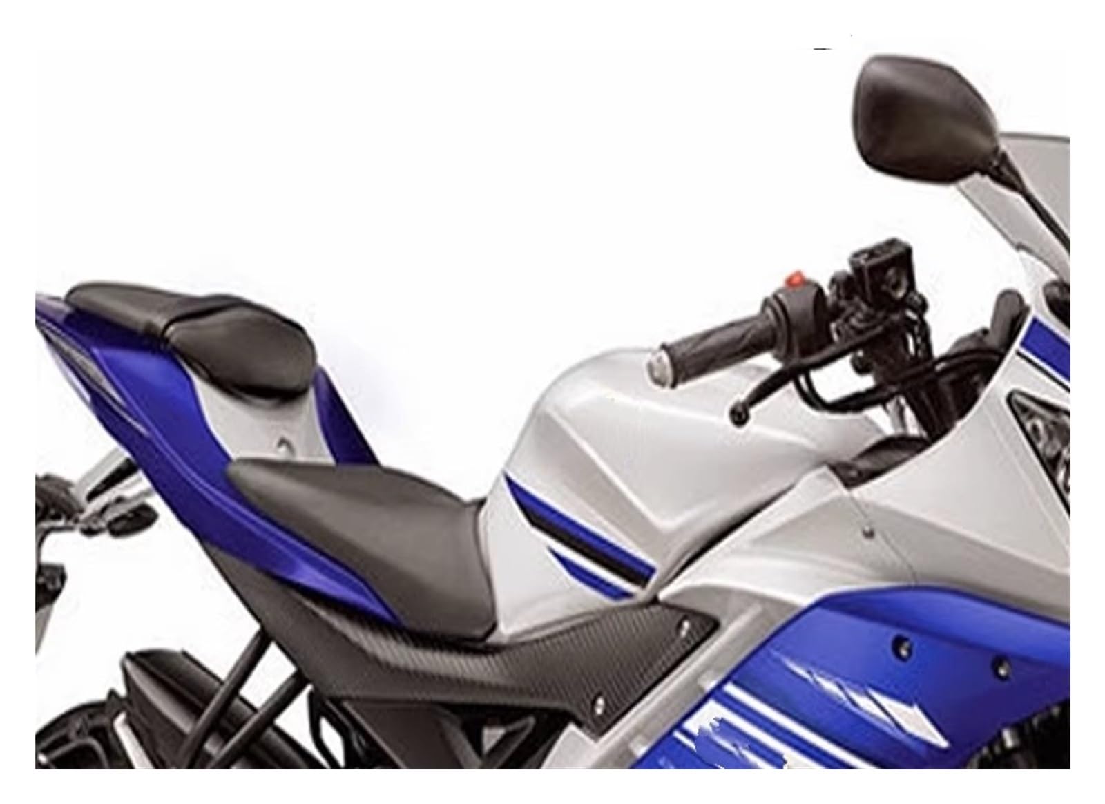 Moto Copri Sedili Per YZFR15 Per YZF R15 Per YZF-R15 Coprisedile per moto Tessuto traspirante Cuscino di protezione antiscivolo