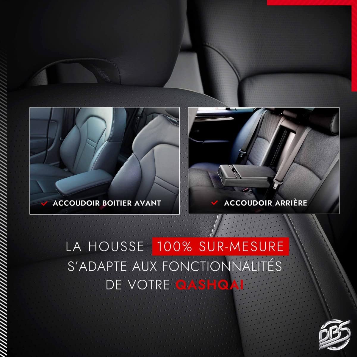 1011544 Car seat Cover - Custom Made - high-end Finish - Fast Installation - Compatible with Airbag - Isofix - Steering Wheel Left