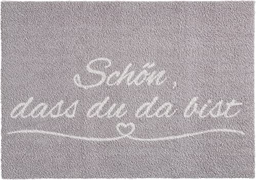 Erwin Müller Fußmatte grau Größe 60x85 cm