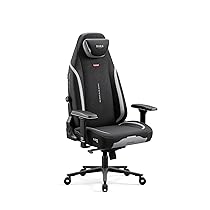 DIABLO X.Eye Prime Sedia Gaming Ufficio Ergonomica Poltrona Gamer Tessuto Poggiatesta Magnetico Seduta Rinfrescante Supporto Lombare Regolabili Braccioli 4D Caricabile fino a 140 kg Burned Black