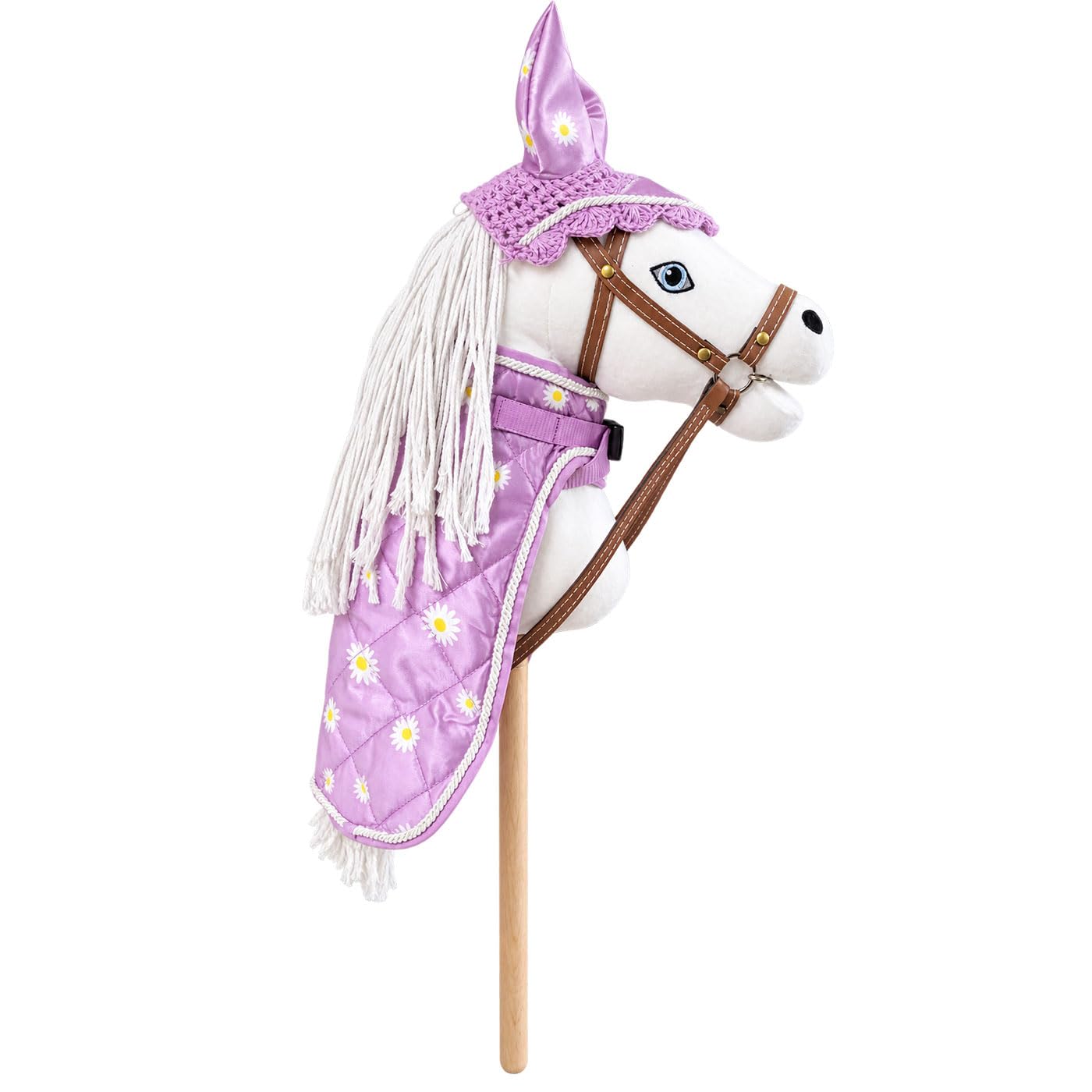 Hobby Horse Set Lila Daisy Steckenpferdset für fantasievolle Reitabenteuer