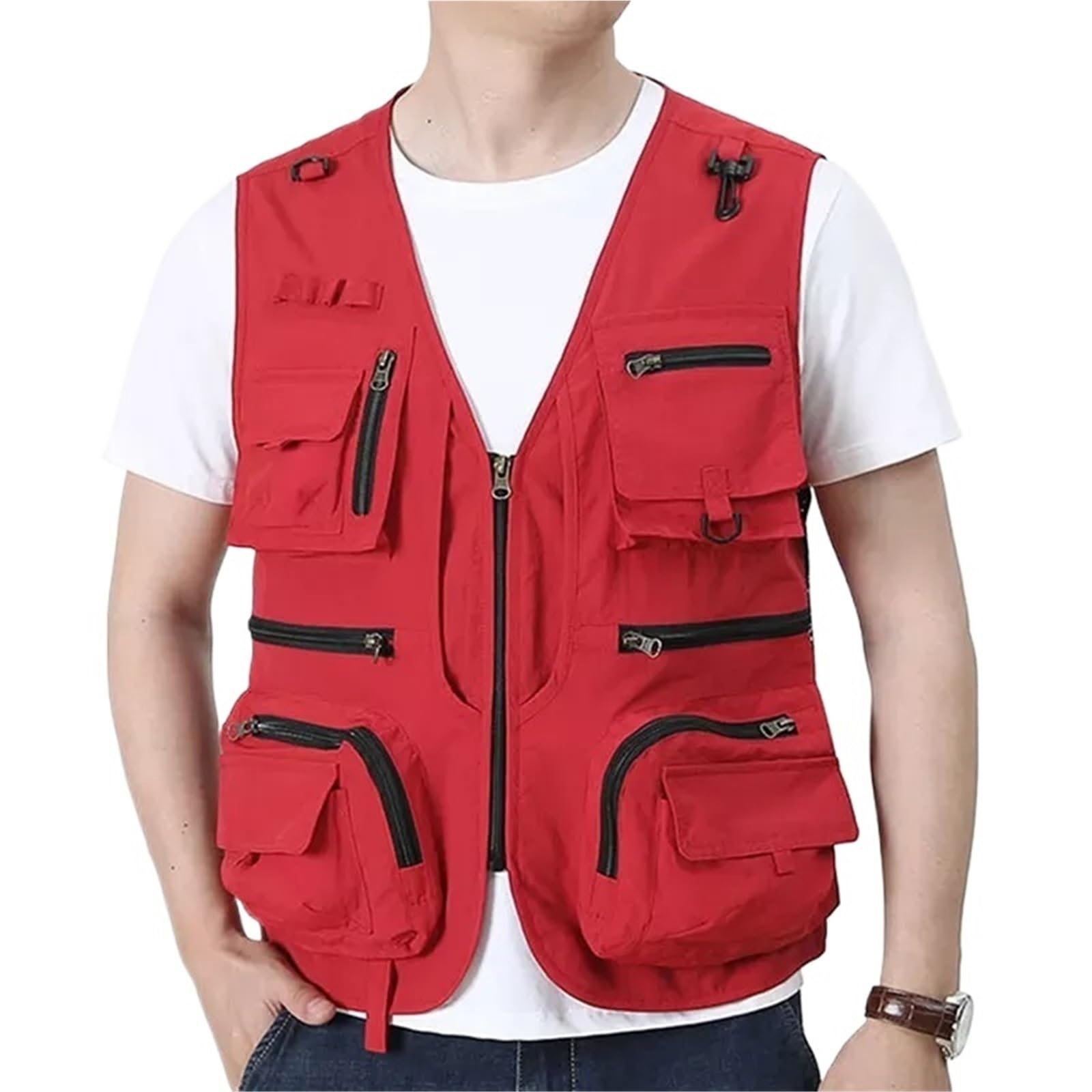 Gilet Porte-Outils Gilet de pêche randonnée for hommes d'été