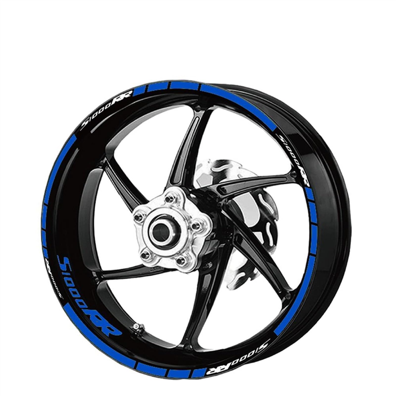 Applique Motorcycle Wheel Sticker for S1000RR S 1000RR S1000 RR Reflective Stripe Decal(A2)
