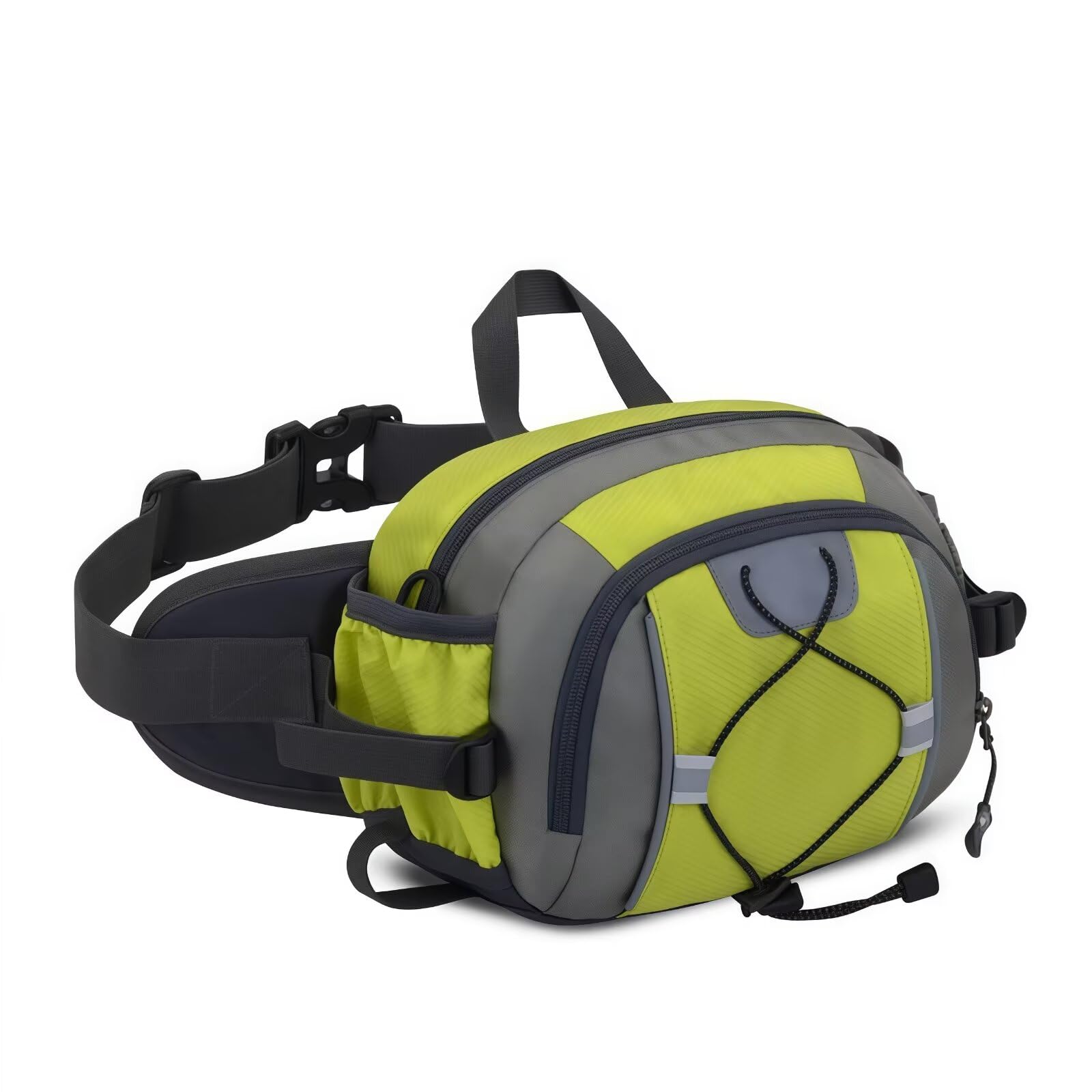 ROSSRORE Outdoor Unisex Waist Pack, Multifunctional Waterproof Chest Crossbody or Bum Bag with Detachable Shoulder Strap Yellow — image 1