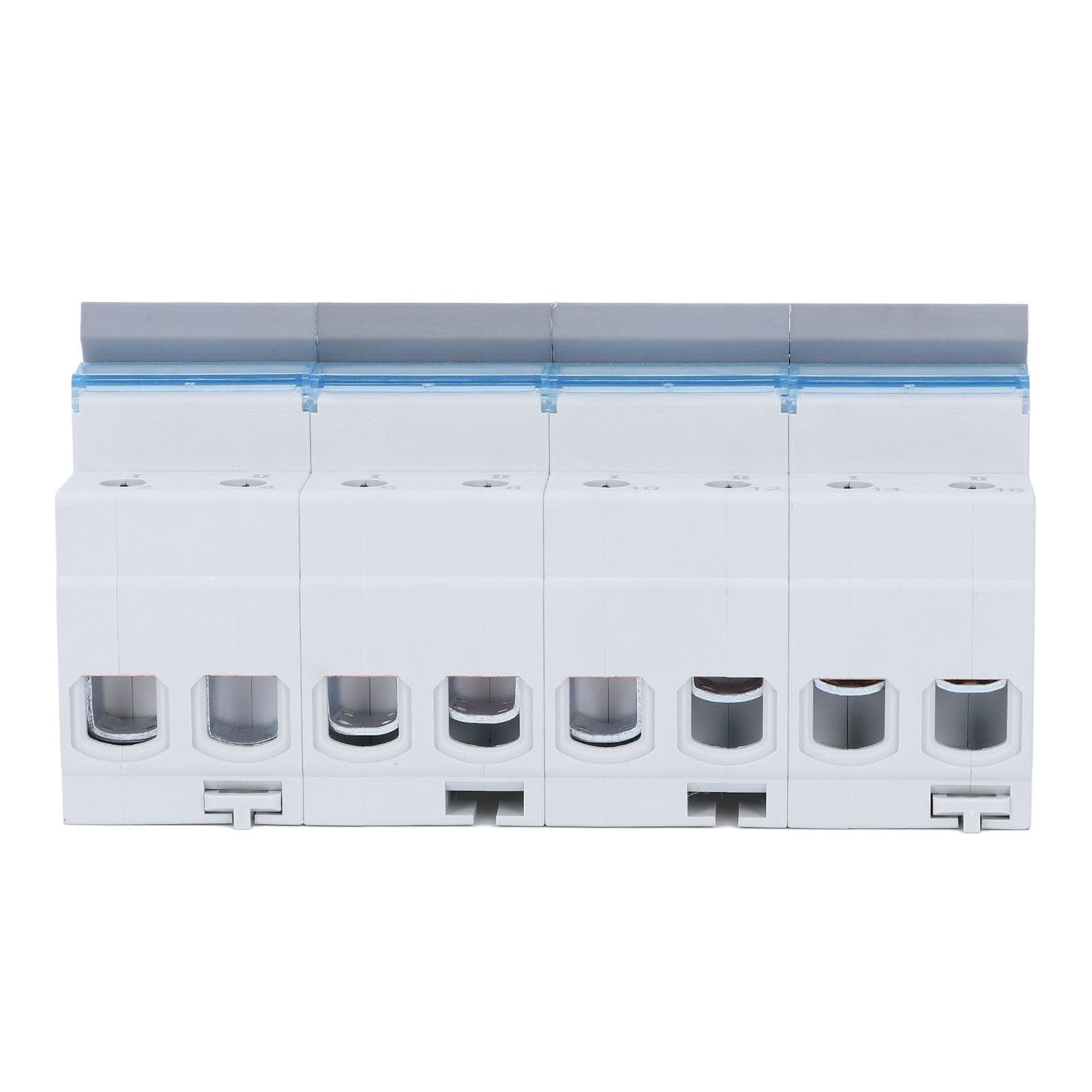 Sezionatore di Alimentazione 4P, Interruttore Automatico 4 Poli 6 Rivetti Rassodante DC AC 12-1000V Isolamento 400V 125A per Sistema di Alimentazione Fotovoltaico