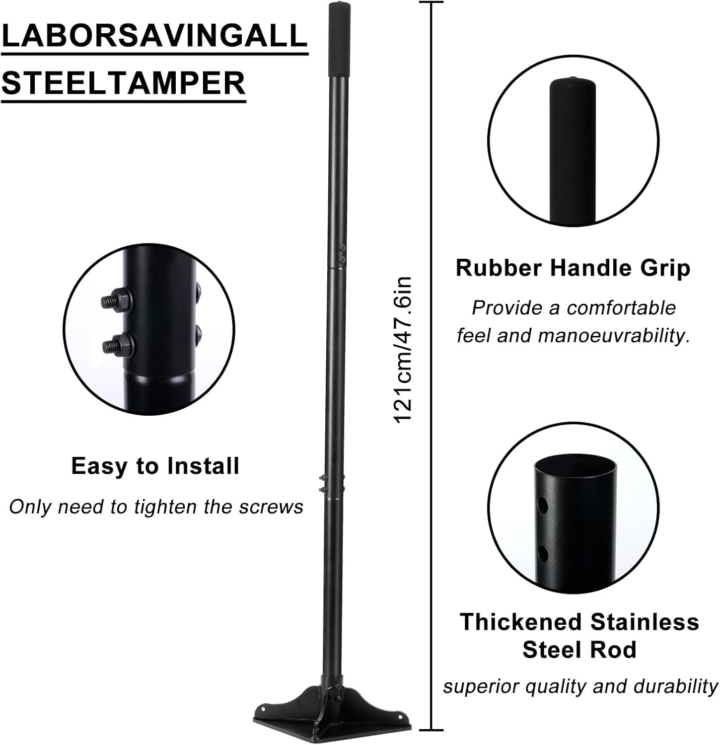 Transform Your Yard: The Ultimate 48" Steel Tamper Review