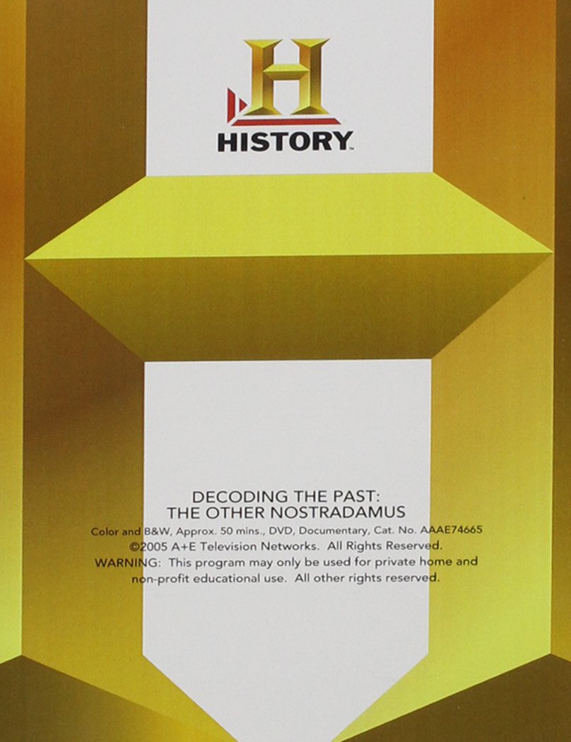 その他 Decoding the Past: Other Nostradamus [DVD] Amazon.co.jp: Decoding the Past: Other Nostradamus [DVD] : DVD