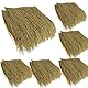 JCPSH 2Generation Künstlicher Palmdach Paneele,PE Keine Fäulnis Und Keine Wartung,for Tiki Bar Garten Hawaii Strandschir Mstrandschirm Holzhaus(Size:10pcs,Color:Gewöhnliches Gelb)