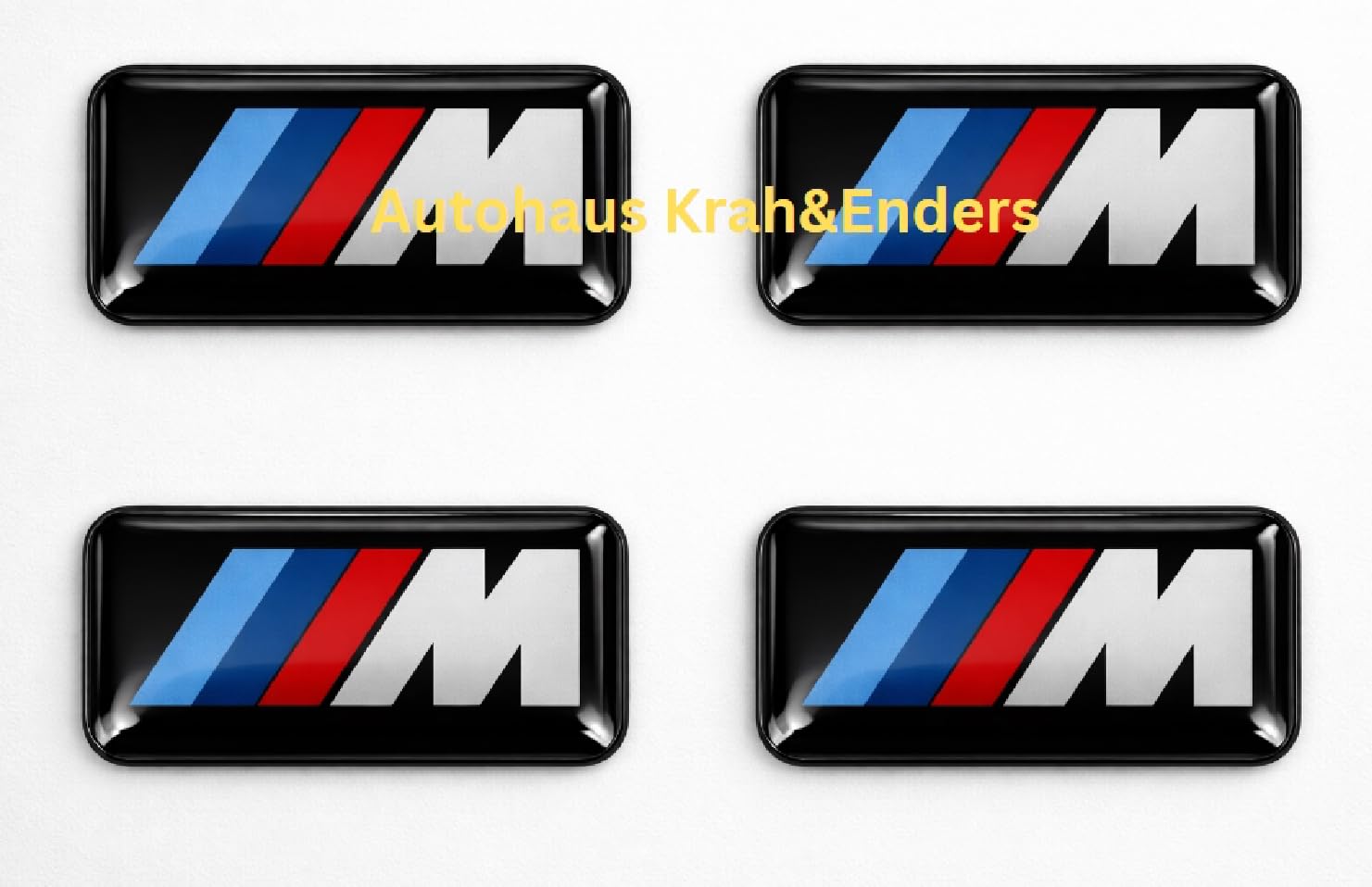 BMW 4X Emblem Plakette Aufkleber M-Zeichen Alufelgen Sticker Aufkleber M Perfomance