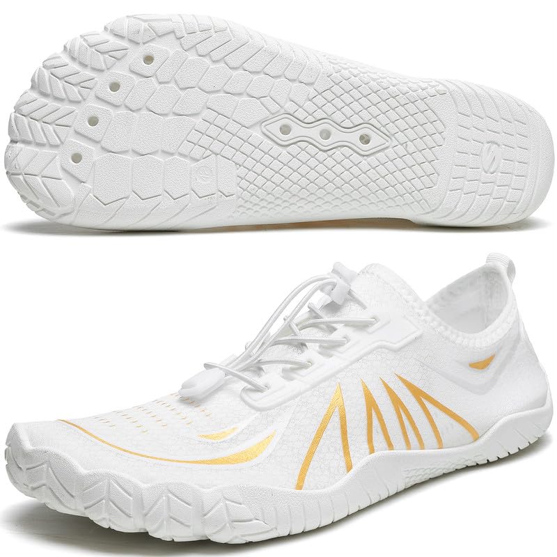 Image of Water Shoes Men Women Barefoot Shoes Outdoor for Beach Aqua Swim Pool River Water Quick Dry Boating Fishing Diving Surfing with Yoga Aerobics