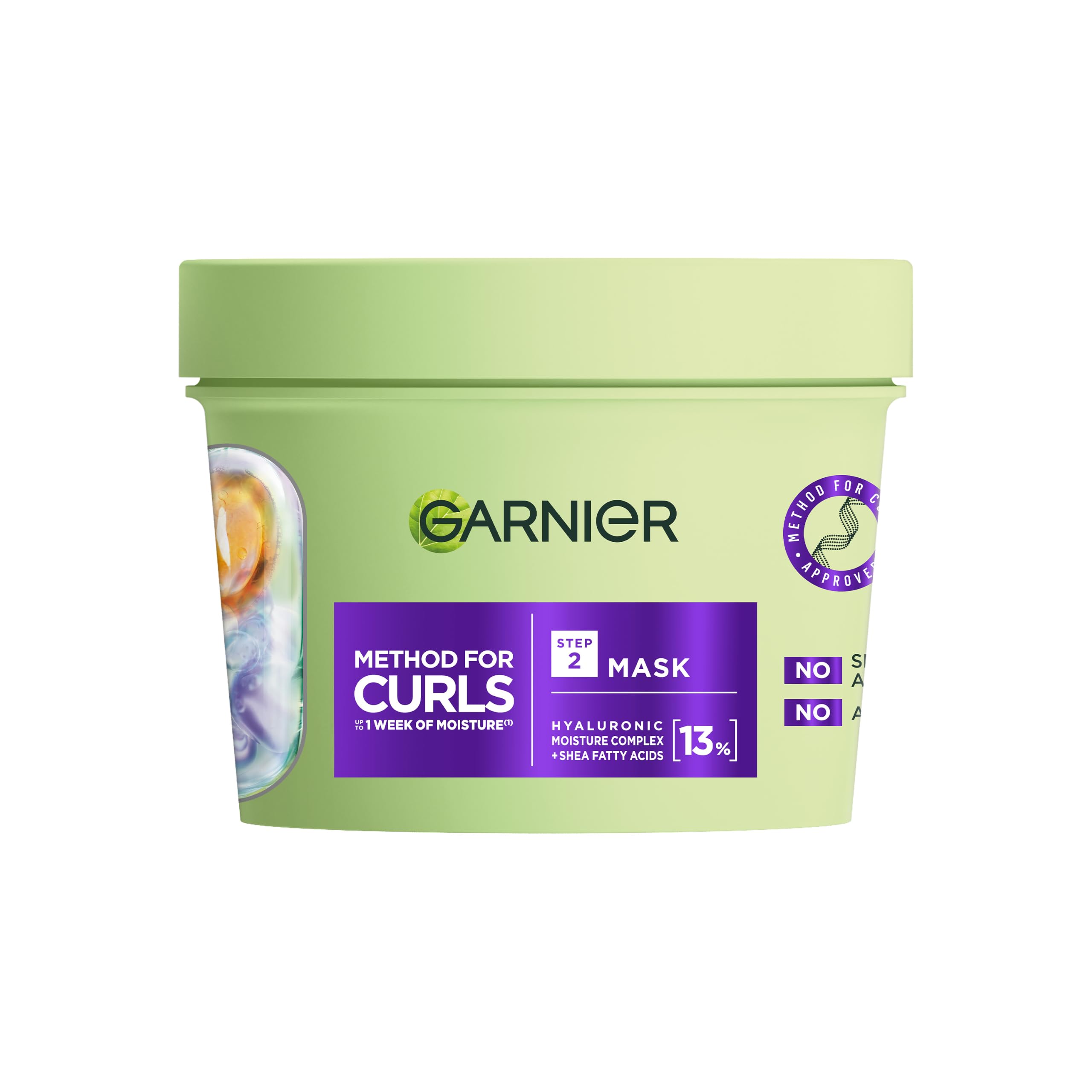 Garnier Women's Multicolor Method For Curls Mask 370Ml