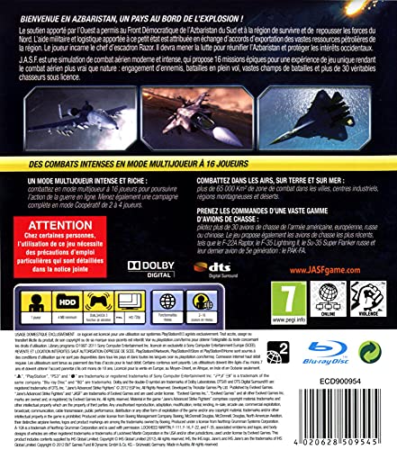 Jasf Jane' Avanced Strike Fighters Ps3 - vue 4