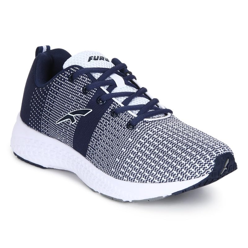 FURO Low Ankle & Lace Up Outdoor Running Sport Shoes for Men R1013 Navy/White (B0CMJ534CC) Amazon Price History, Amazon Price Tracker