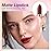 evpct Ruby Red Matte Creamy Lipstick for Women, Long Lasting Waterproof Velvet Lipstick, Lip Stick Crayon Buildable Blendable Creamy Color, Longwear Lip Makeup Cruelty-free 24 hours original labios 05