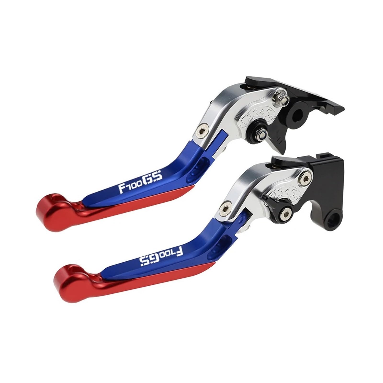 Yxbswbjd 42 Aluminum Alloy Folding Brake Lever For F700gs Motorcycle Folding Extendable Brake Clutch Levers