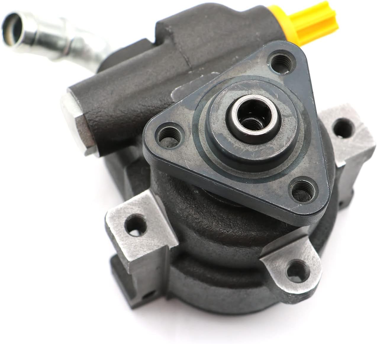 Chefull 20-327 Power Steering Pump Without Reservoir Compatible with Ford Mustang 2005 2006 2007 2008 2009 V6 4.0L, Power Assist Pump 5R3Z3A674AA