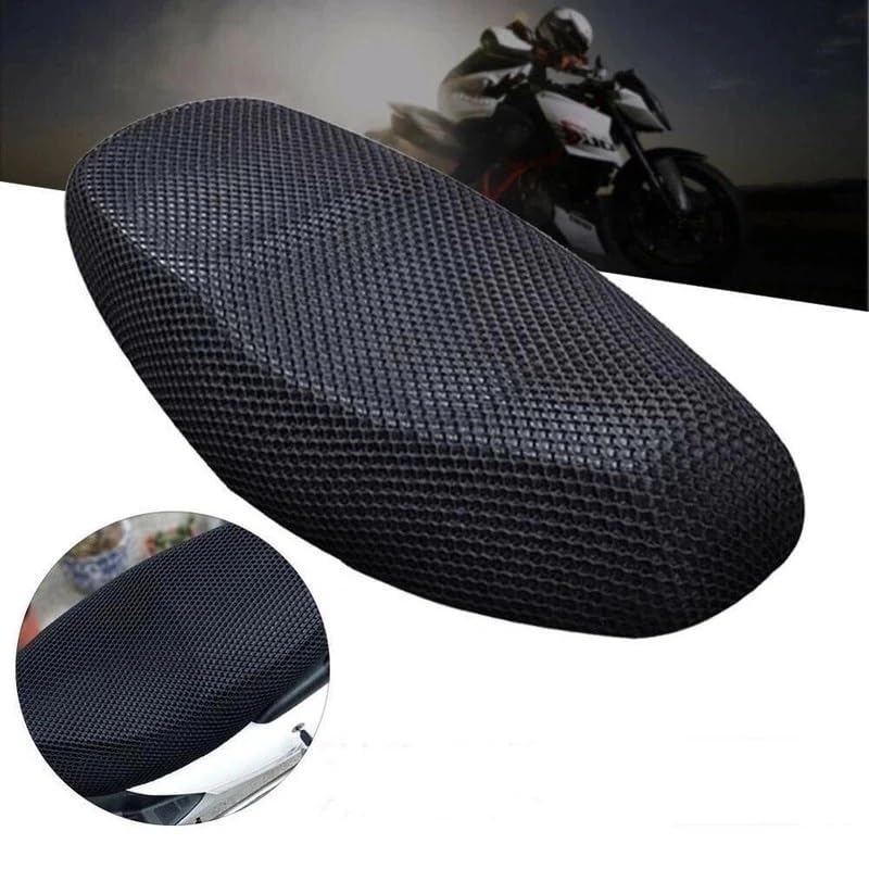 Funda para asiento de motocicleta y scooter universal transpirable 5