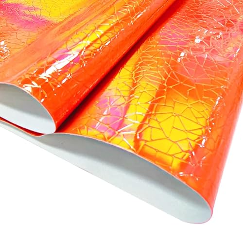 Miniatura 12 de HYANG - Cubo de agua de metal con relieve de espejo dorado, hojas de piel sintética dorada, 1 rollo de 12 x 53 pulgadas, piel sintética muy adecuada