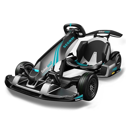Segway Ninebot Gokart Pro and Gokart Pro 2, Electric Go Kart with Enhanced Safety Features, High-Speed Racing and Immersive Gaming Combo, Ultimate Drift Experience for Ages 14+, Up to 15.5 Miles - Gokart Pro 2