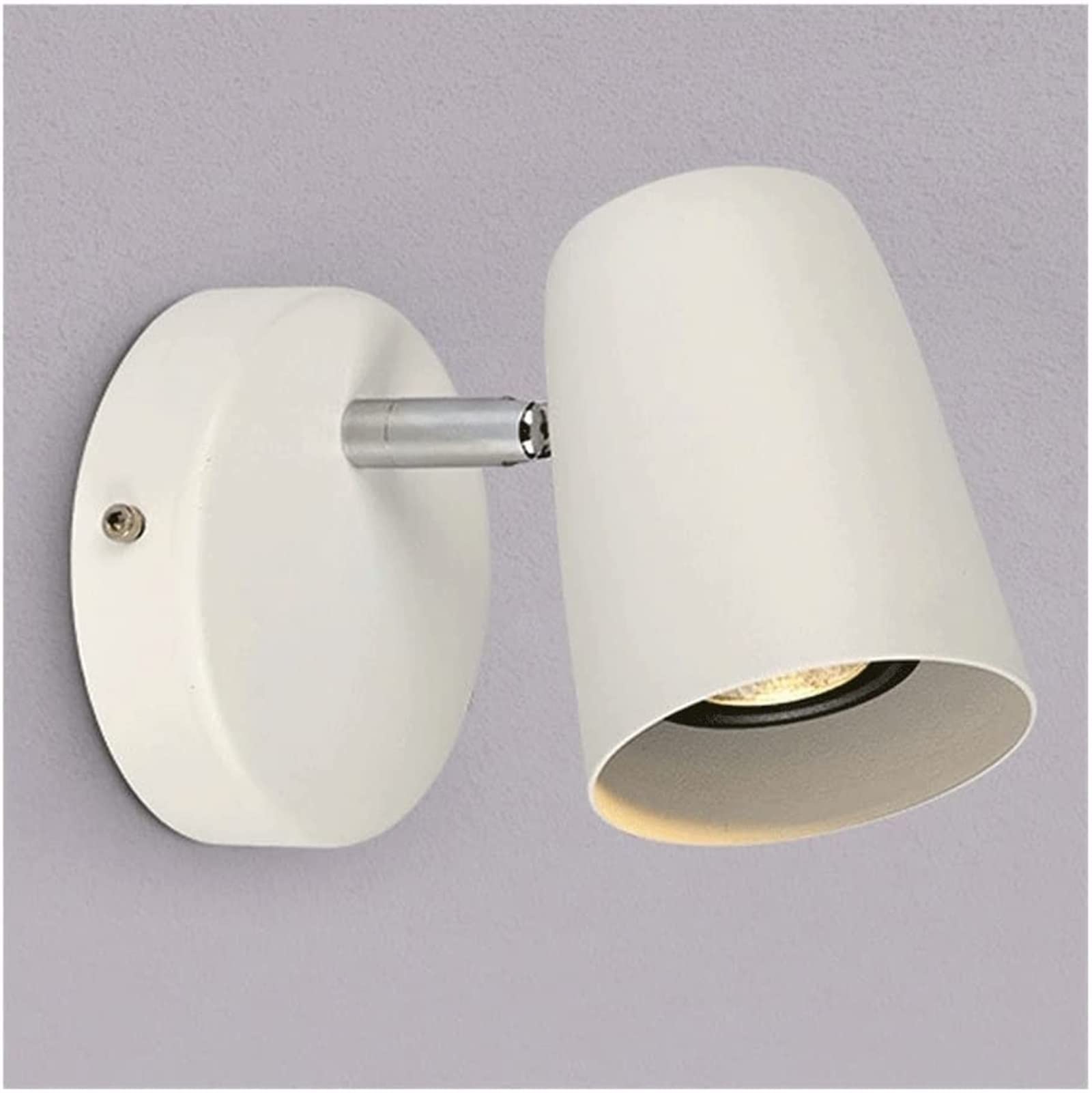 Aplique de pared de diseño retro creativo con foco LED ajustable de 5W para galerías