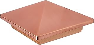 Universal Consumer Products 72219 6x6 Copper Victoria Cedar Cap